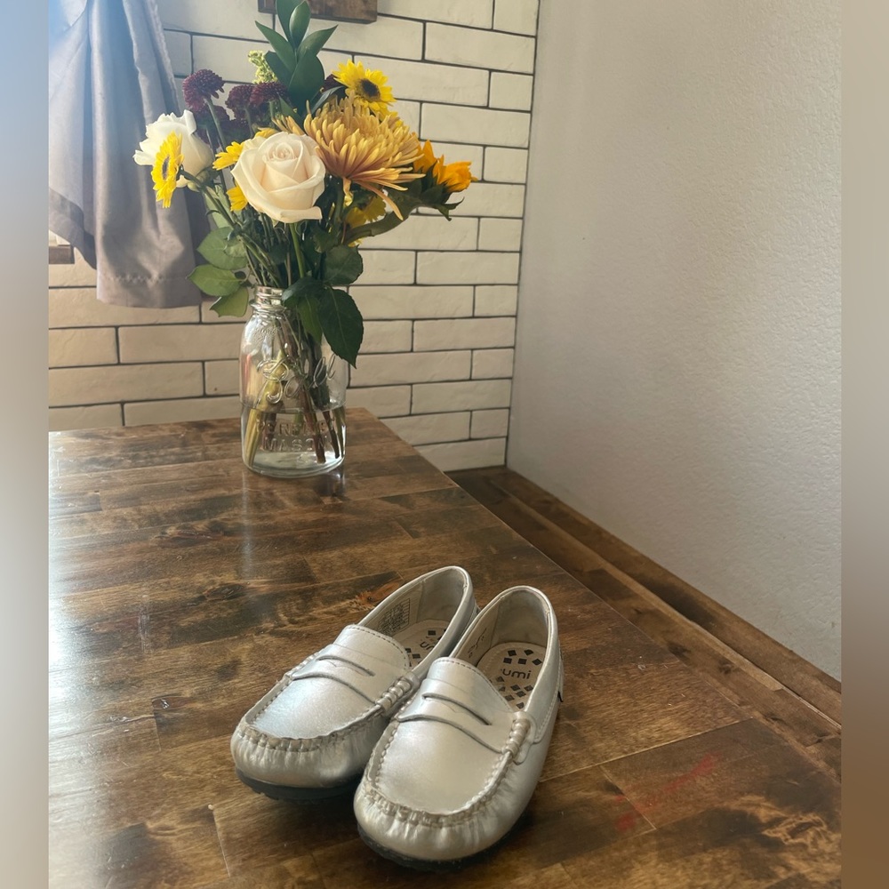 UMI Leather Toddler Penny Loafers